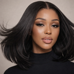 Short Straight Bob Human Hair Wig With HD Lace