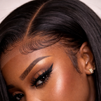 Straight Human Hair Lace Front Bob Wig