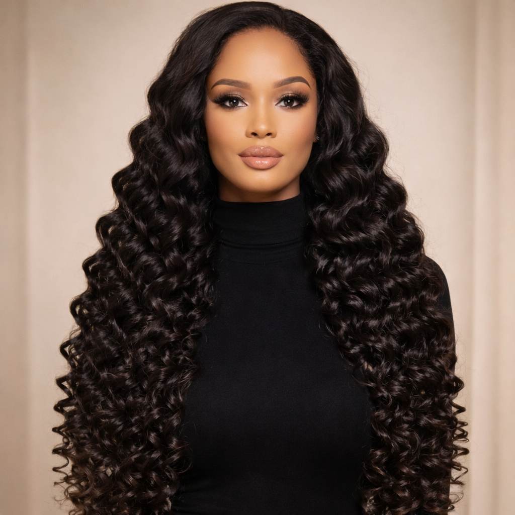 Loose Wave HD Lace Frontal Wig Human Hair
