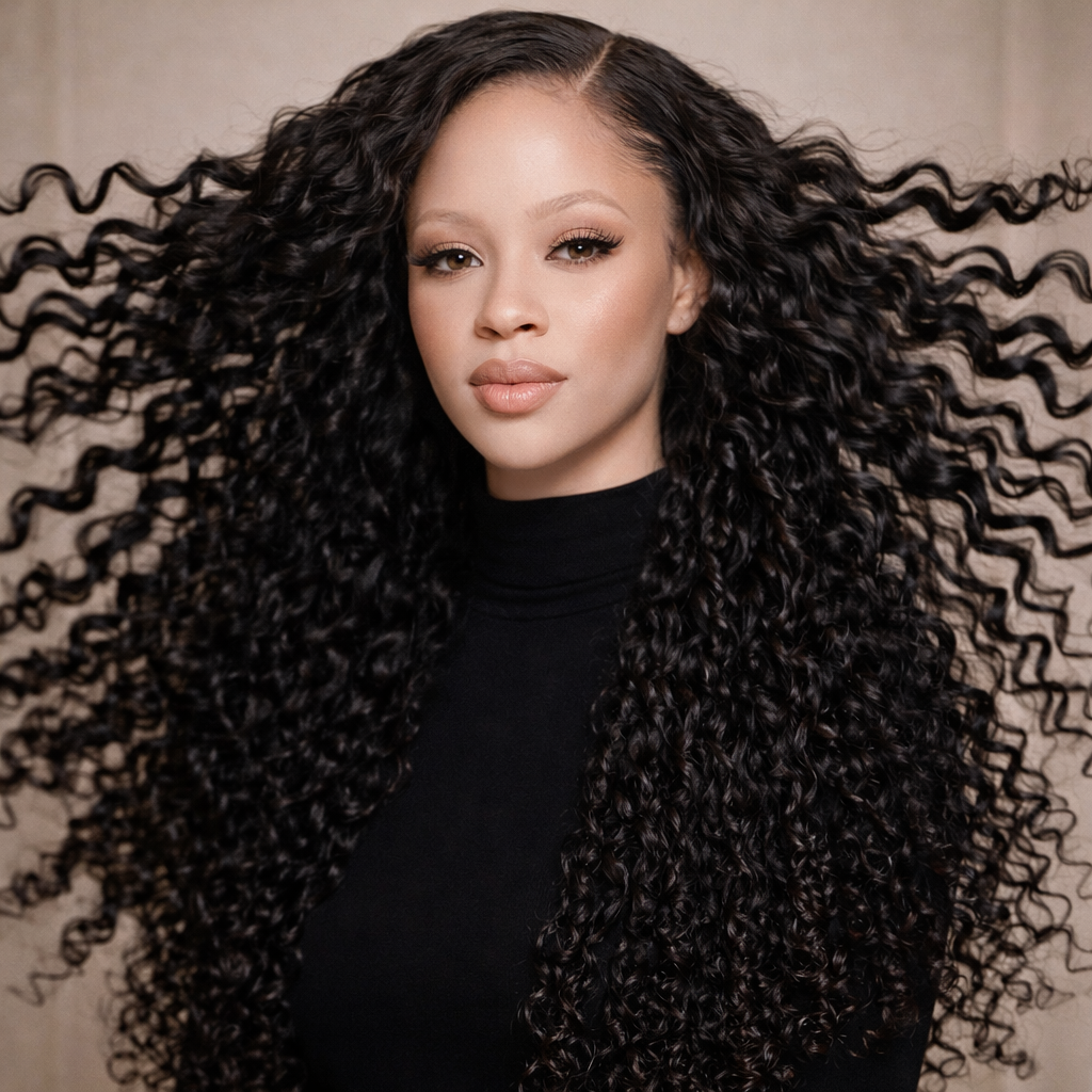 HD Lace Deep Wave Human Hair Wig – Glueless Fit