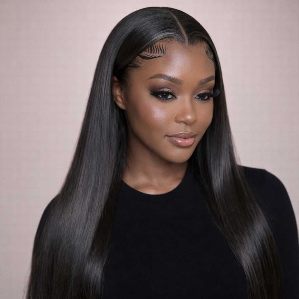 Blonde Ombre Human Hair Lace Front Wig