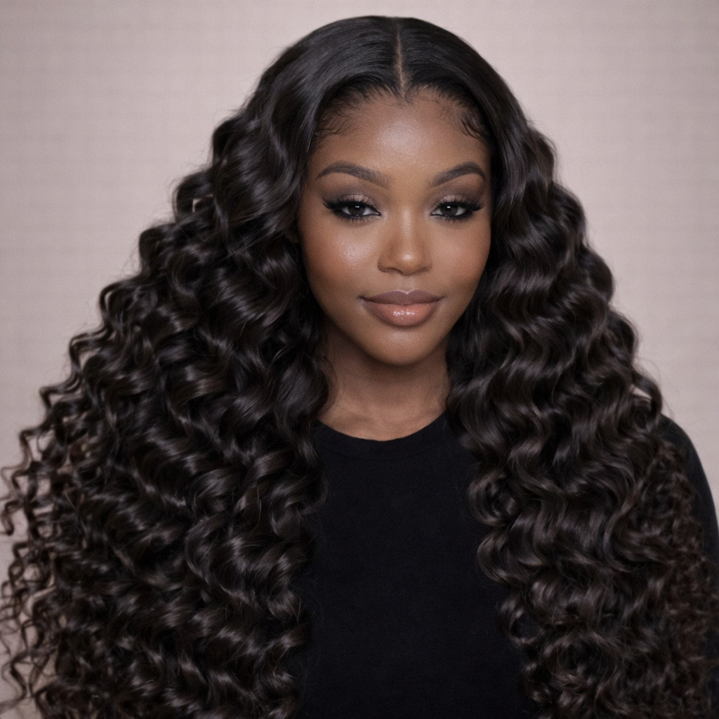 Loose Deep Wave HD Lace Front Human Hair Wig