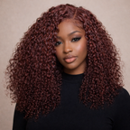 HD Lace Human Hair Bob Wig – Deep Curly Natural Look