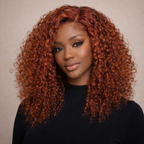 HD Lace Human Hair Bob Wig – Deep Curly Natural Look